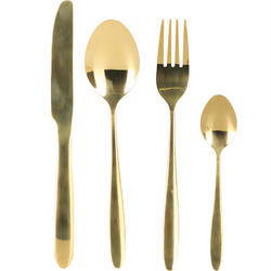 Arany evőeszközkészlet 6 személyes