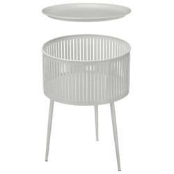 Kerek dohányzóasztal tárolóhellyel, Ø 40 cm