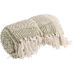 Pamut takaró bojtokkal, 130 x 170 cm