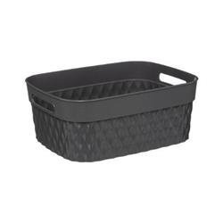 RECTA téglalap alakú tároló, műanyag, 5 l