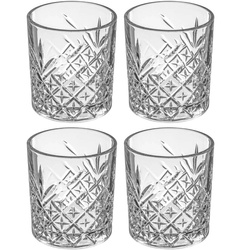 Alacsony pohár, 4 darab, 345 ml