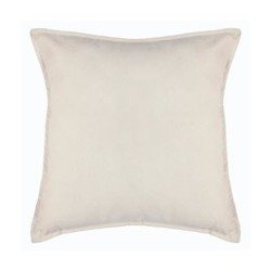 Dekoratív párna, díszpárna, 45 x 45 cm, ecru