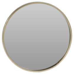 Champagne dekoratív tükör, Ø 25 cm