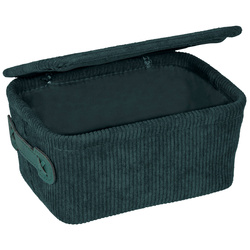 ANELA fürdőszobai kosár fedéllel, 14 x 19 cm, WENKO