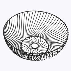 Áttört gyümölcstál, Ø 30 cm