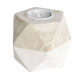 Pure fából készült gyertyatartó tealightokhoz