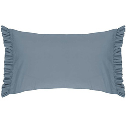 Pamut díszpárna, dekoratív párna, 100% pamut - kék szín, Essenza, Kék