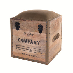 COLONIAL puff, ülőke tárolóval, 2 az 1-ben