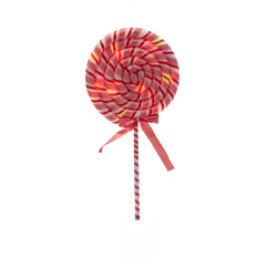 Pálcás cukorka formájú fénydekoráció, 25 x 57 cm