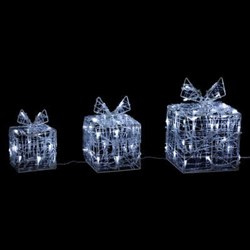 Kültéri fénydíszek, akril ajándékok, 70 LED