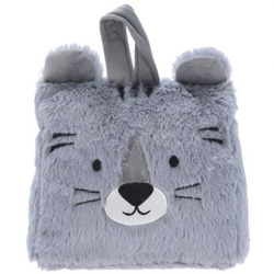 Ajtóstopper gyerekszobába, füles állatka, 16 x 8 x 15 cm