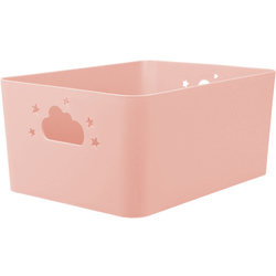 Játék tároló SKY, 34,5 x 25 x 15 cm, rózsaszín