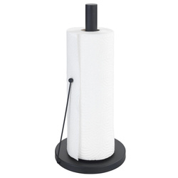 CLAYTON papírtörlő tartó - rozsdamentes acél, WENKO, fekete