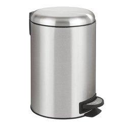 LEMEN szemetes, Easy Close, 12 l, WENKO, ezüst