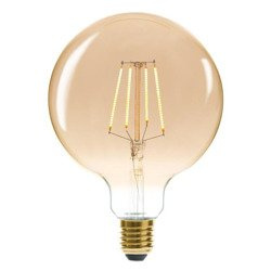 AMBREE LED dekoratív üveg izzó, G125 4W