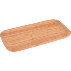 Gyümölcs tálca, 25x13 cm, bambusz.