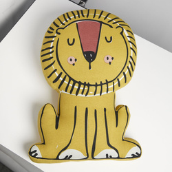 Maci párna, oroszlán MAGIC JUNGLE, 60 x 42 x 10 cm