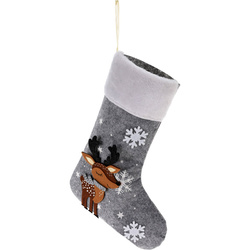 Karácsonyi zokni kandallóra, 25 x 39,5 cm
