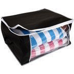 Ágyneműtartó, ruhák, 60 x 45 x 30