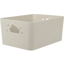 Játék tároló SKY, 34,5 x 25 x 15 cm, szürke