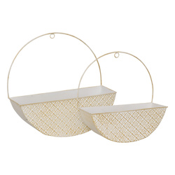 2 db TINO fali virágcserep készlet, 34 cm