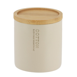 SAVA vattakorong tartó, bambusz fedél, Ø 9,5 cm