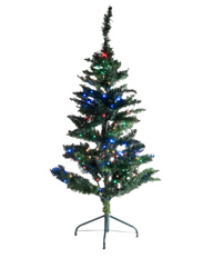 Színes karácsonyi fények, girland, 170 LED dióda