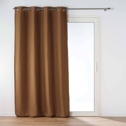 BLACKE fényzáró függöny, gyűrűs, 135 x 240 cm