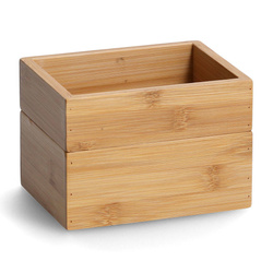 Kozmetikai tároló, bambusz, 2 darab, ZELLER