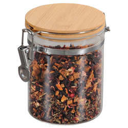 Klipsszal ellátott üveg befőttesüveg, 600 ml, KESPER