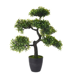 Műanyag Bonsai fa cserépben, 32 x 32 x 50 cm, 2. minta