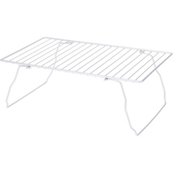 Fém konyhai polc, lábakkal, 37 x 21 x 13,5 cm