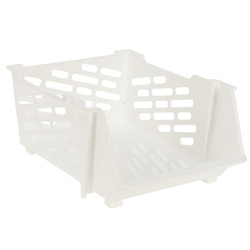 Műanyag tárolókosár, 44 x 33,5 x 20 cm