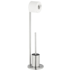 FERLA 2 az 1-ben WC-kefe tartó papírtartóval
