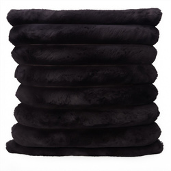 Dekoratív párna 45 x 45 cm, fekete