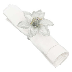 Szalvétagyűrűk, betlehemi csillag, 2 darab