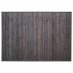 Fürdőszobai szőnyeg, bambusz, 120 x 170 cm, sötétszürke
