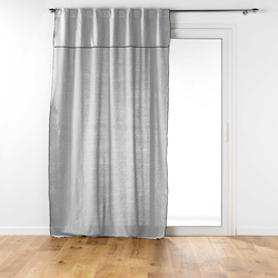 MISTRALINE függöny szalaggal, újrahasznosított pamut, 140 x 240 cm