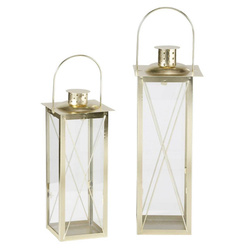 Arany lámpások FAROL, 2 fém lámpás