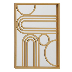 Aranykeretes tükör ILIJA, 29 x 40 cm