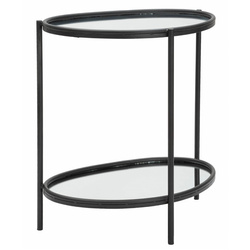 Tükörfelületű asztal, 58 x 53 x 37 cm