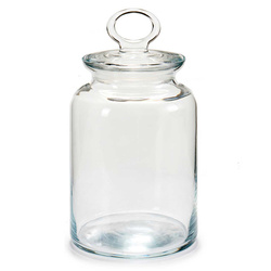 Süteményes üveg fedéllel, 1 l