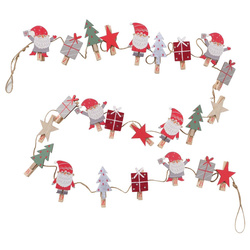 Adventi naptár MONTI csipeszekkel