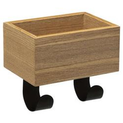 Előszobai akasztó 2 akasztóval és polccal, 20 cm