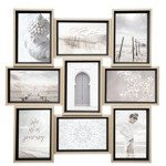 Moly fényképkeret, 9 fényképhez, fekete