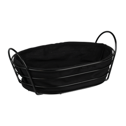 Fém kenyereskosár, 28 x 20 cm