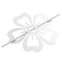 Virág függönycsipesz, 1 darab