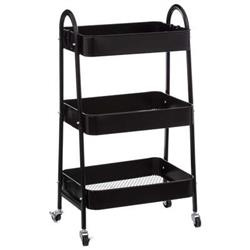 Mobil konyhai polc, gurulós szekrény 3 polccal