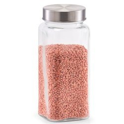 Üveg tároló edény száraz élelmiszerekhez, 620 ml, ZELLER