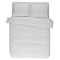 Bambusz ágynemű szett fehér színben, 200 x 220 cm, Essenza
